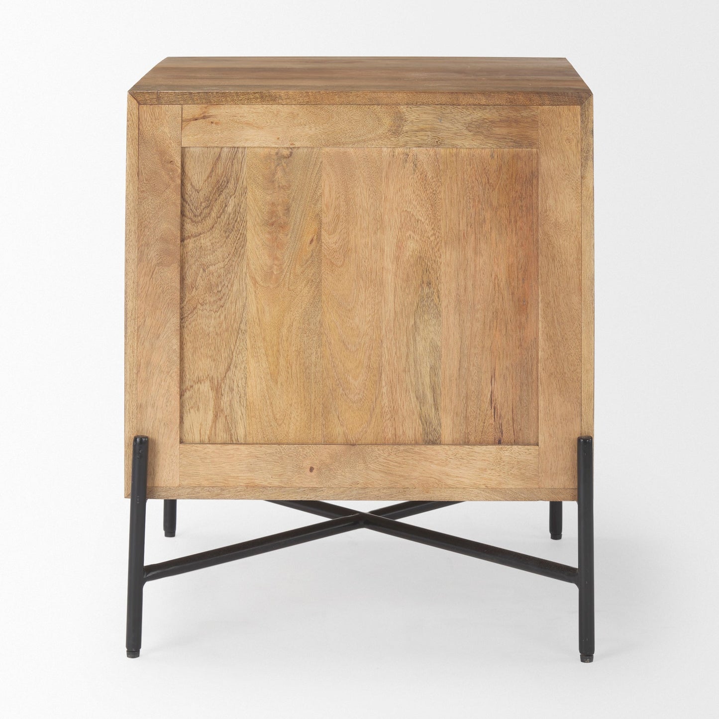 Table d'appoint en bois et fer de Cordoue