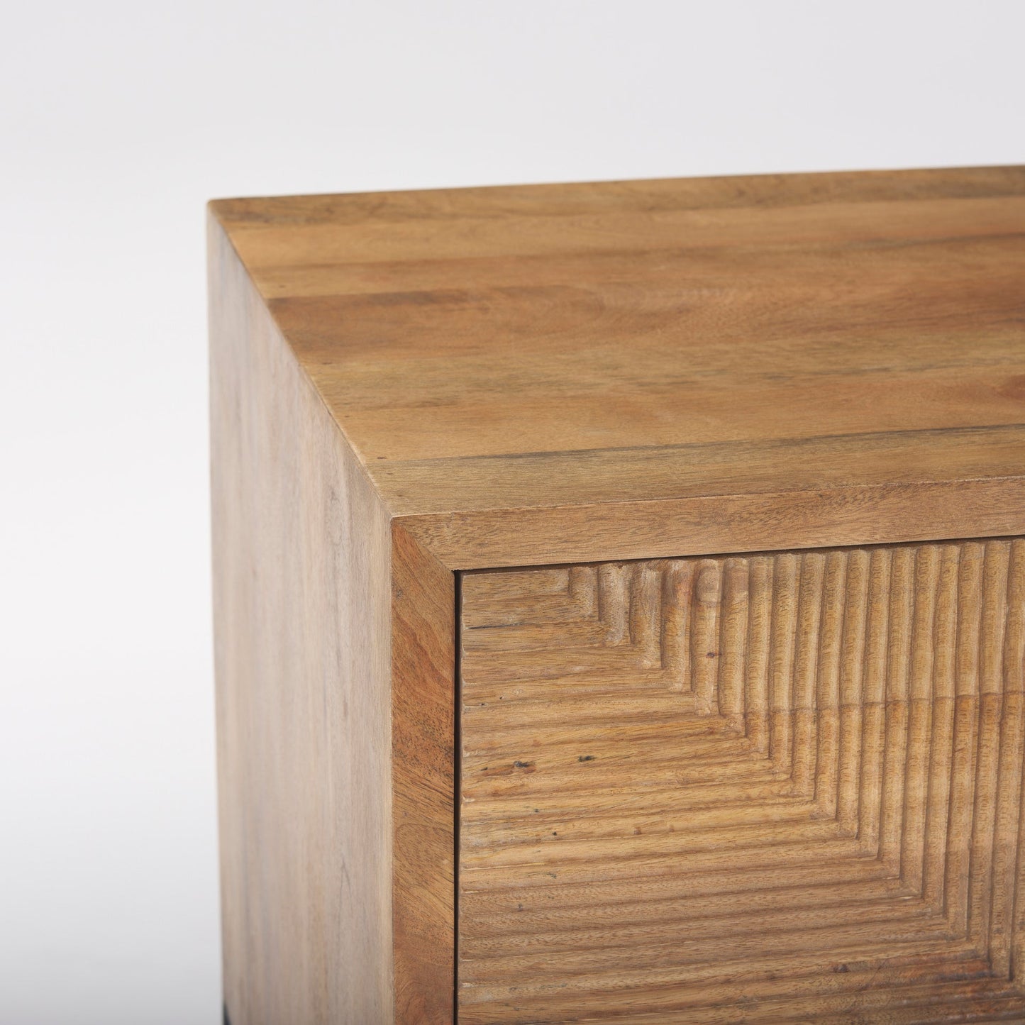 Table d'appoint en bois et fer de Cordoue