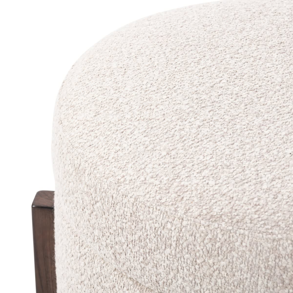 Pouf de rangement Four Hands Esben en Sattley Fog