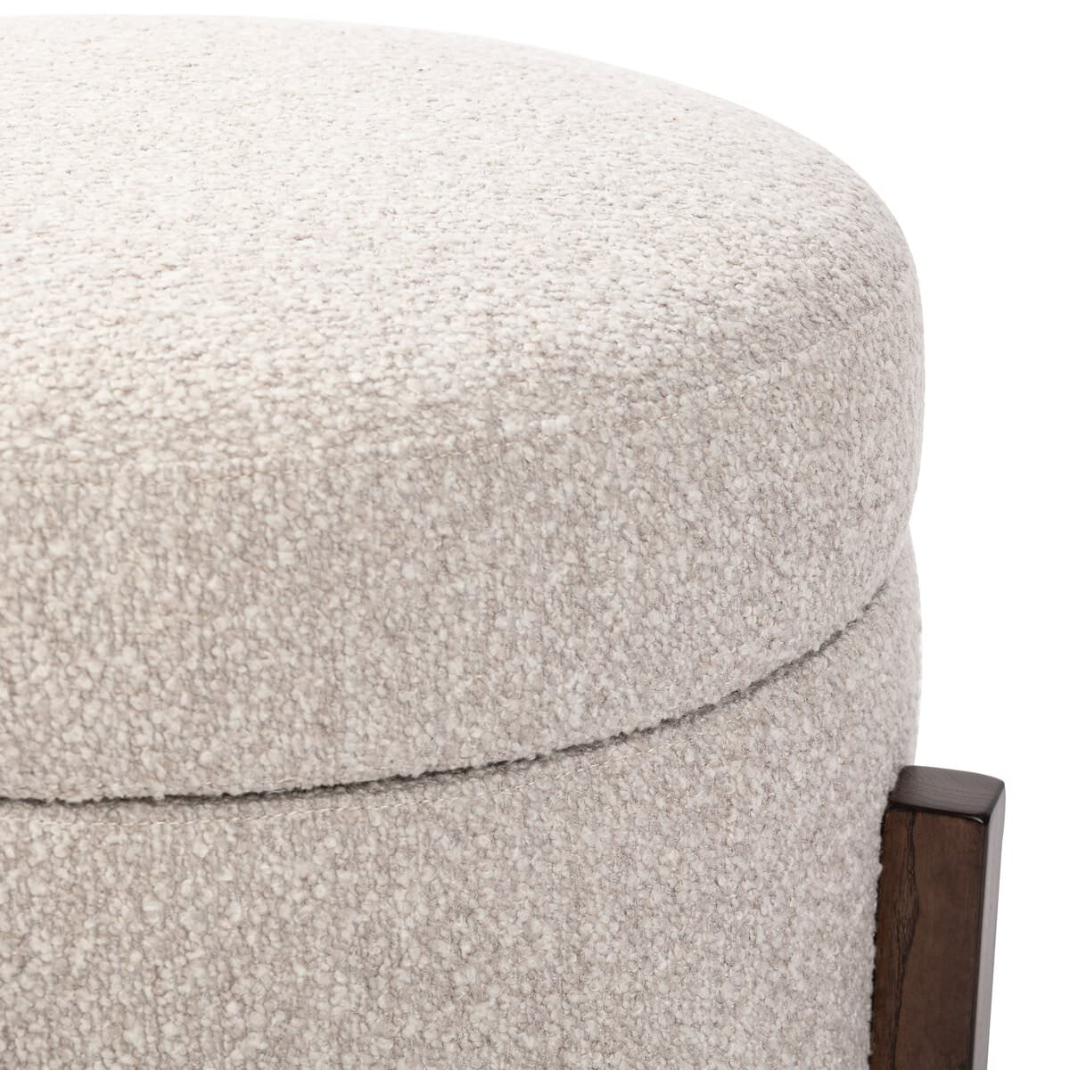 Pouf de rangement Four Hands Esben en Sattley Fog