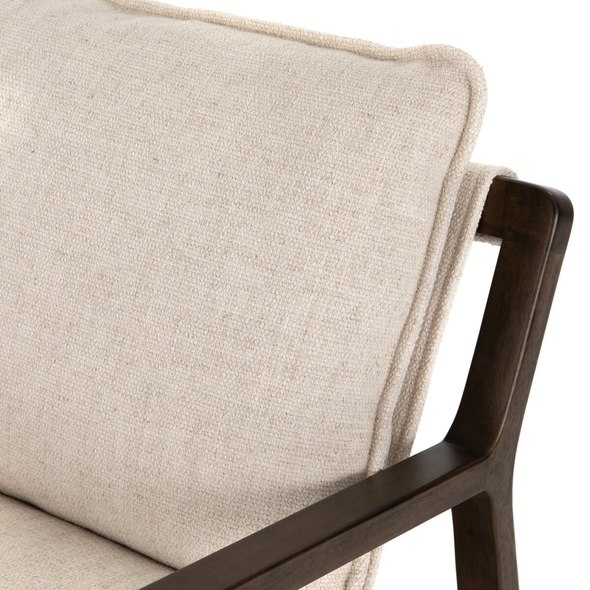 Chaise Four Hands Ace en crème Thames