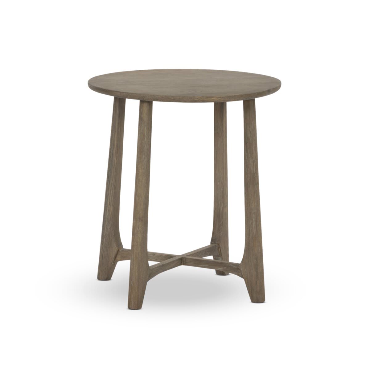Table d'appoint Four Hands Dupree en chêne lavé