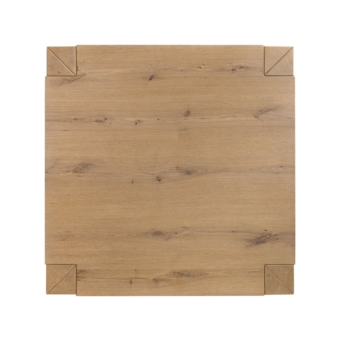 Table basse Four Hands Emmer en chêne fumé vieilli