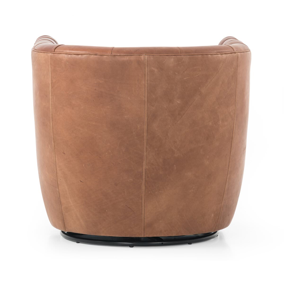Chaise pivotante Four Hands Hanover en Sienna Heirloom