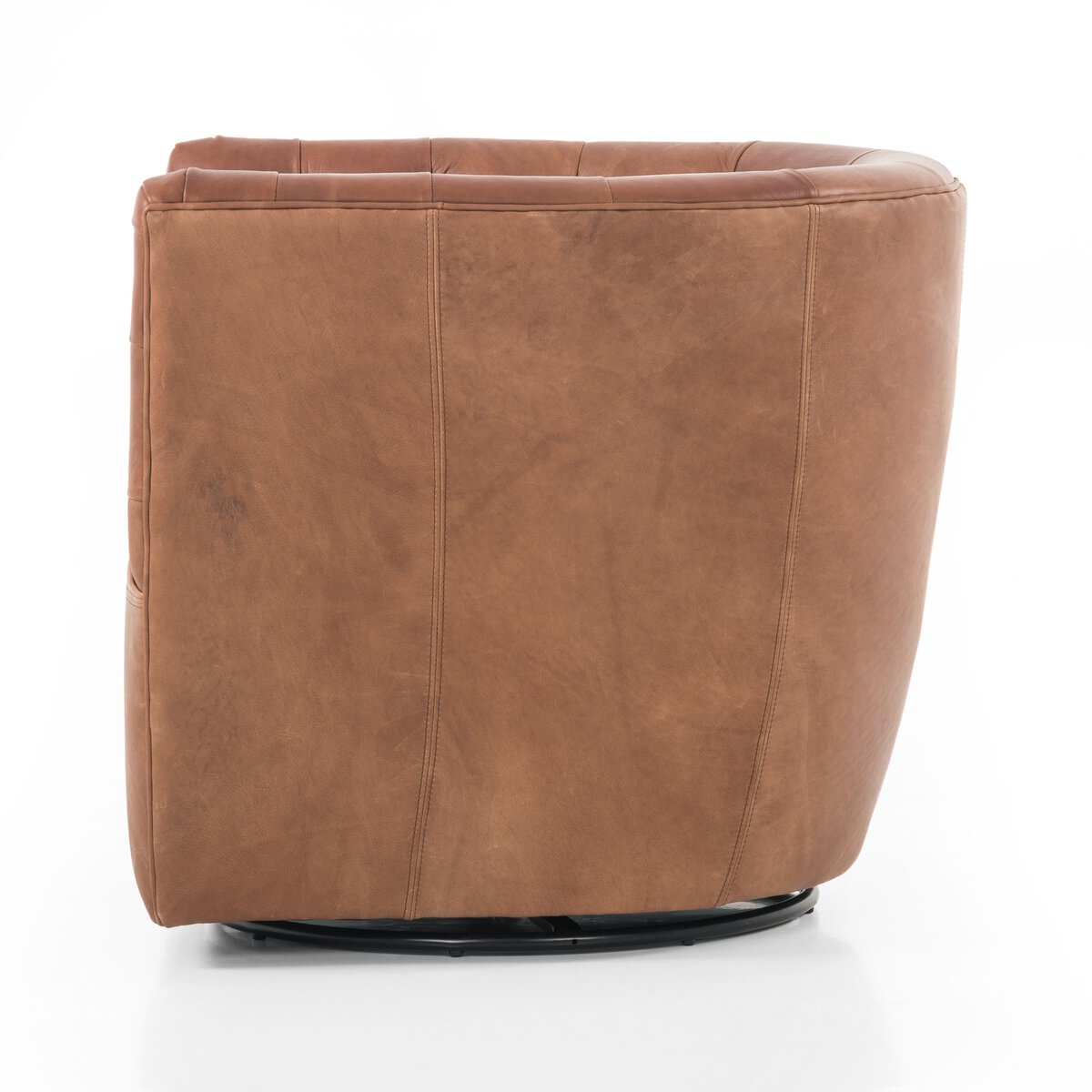 Chaise pivotante Four Hands Hanover en Sienna Heirloom