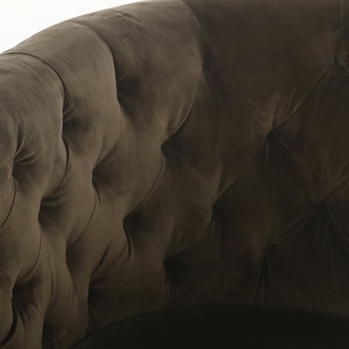 Chaise pivotante Four Hands Hanover en Surrey Olive