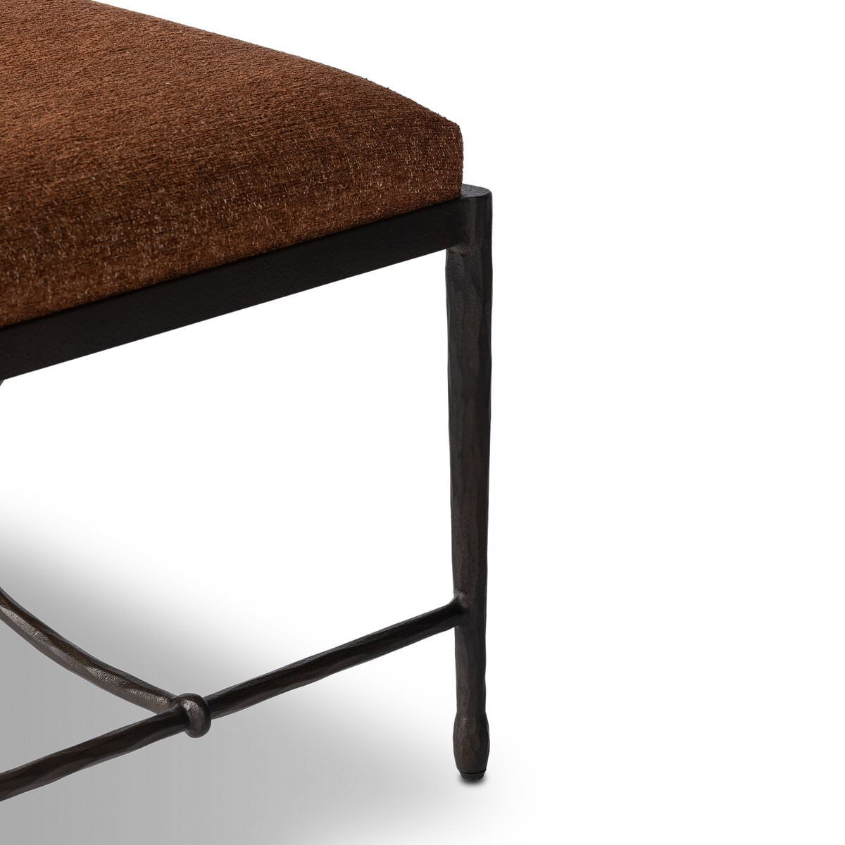 Tabouret d'appoint Four Hands Jade en Crypton Wayfarer Sienna
