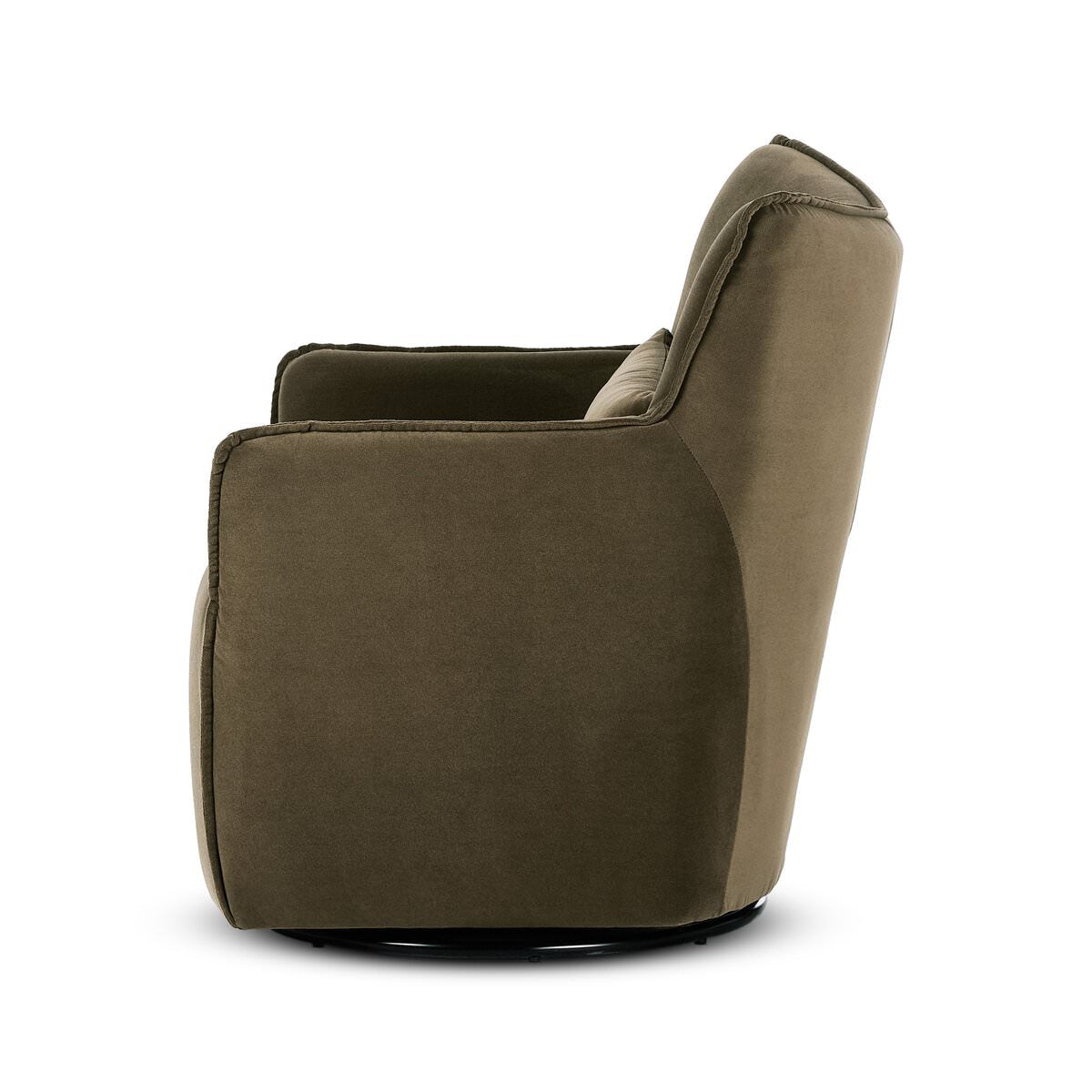 Chaise pivotante Four Hands Kimble en café Henry