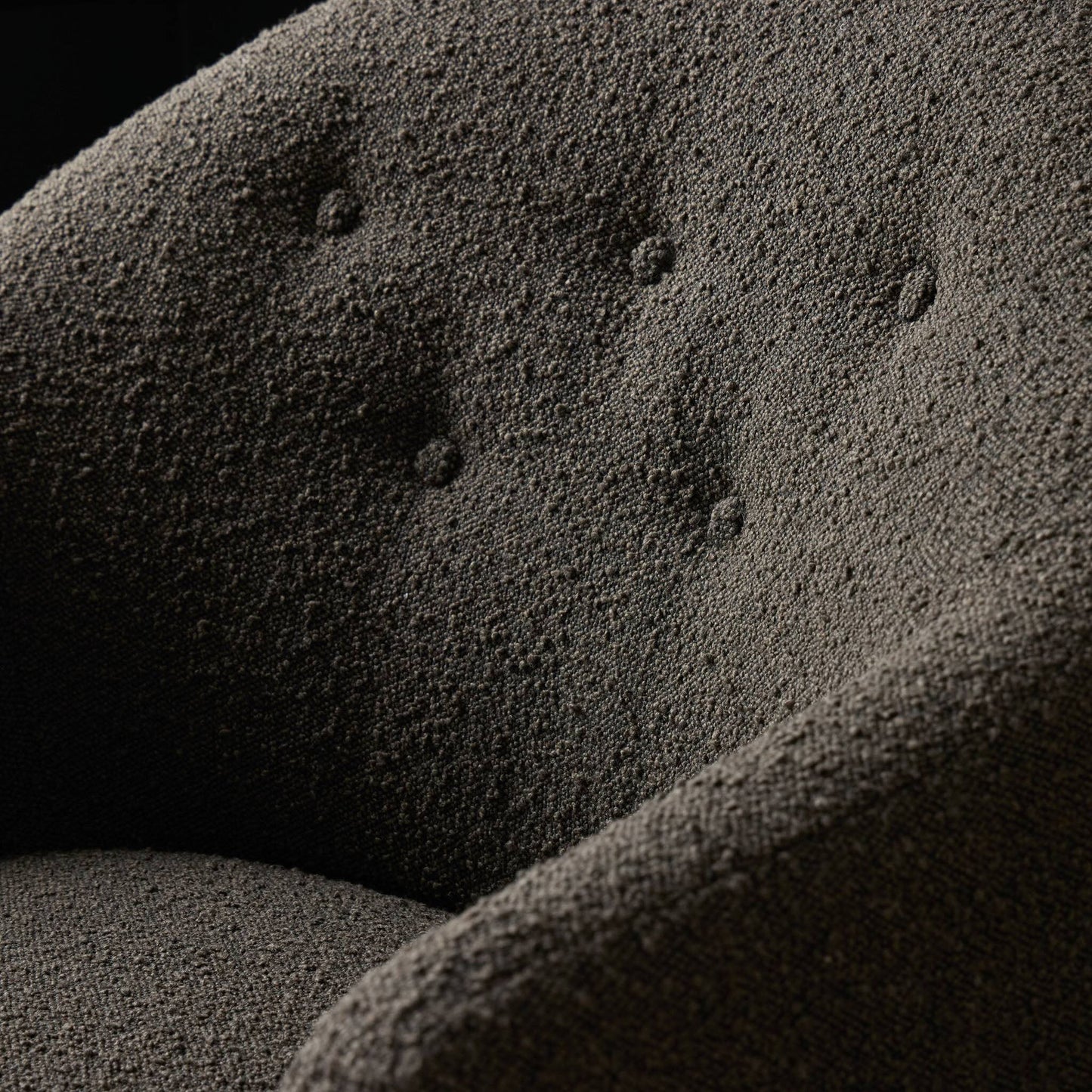 Chaise Marnie à quatre mains en vison Knoll
