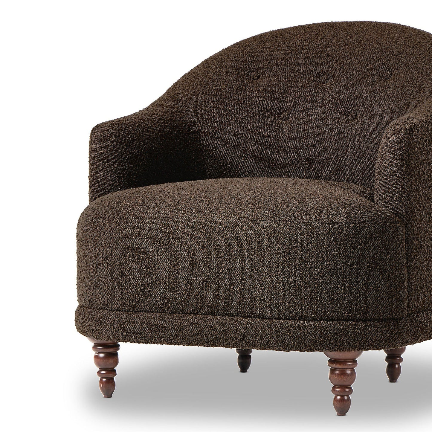 Chaise Marnie à quatre mains en vison Knoll