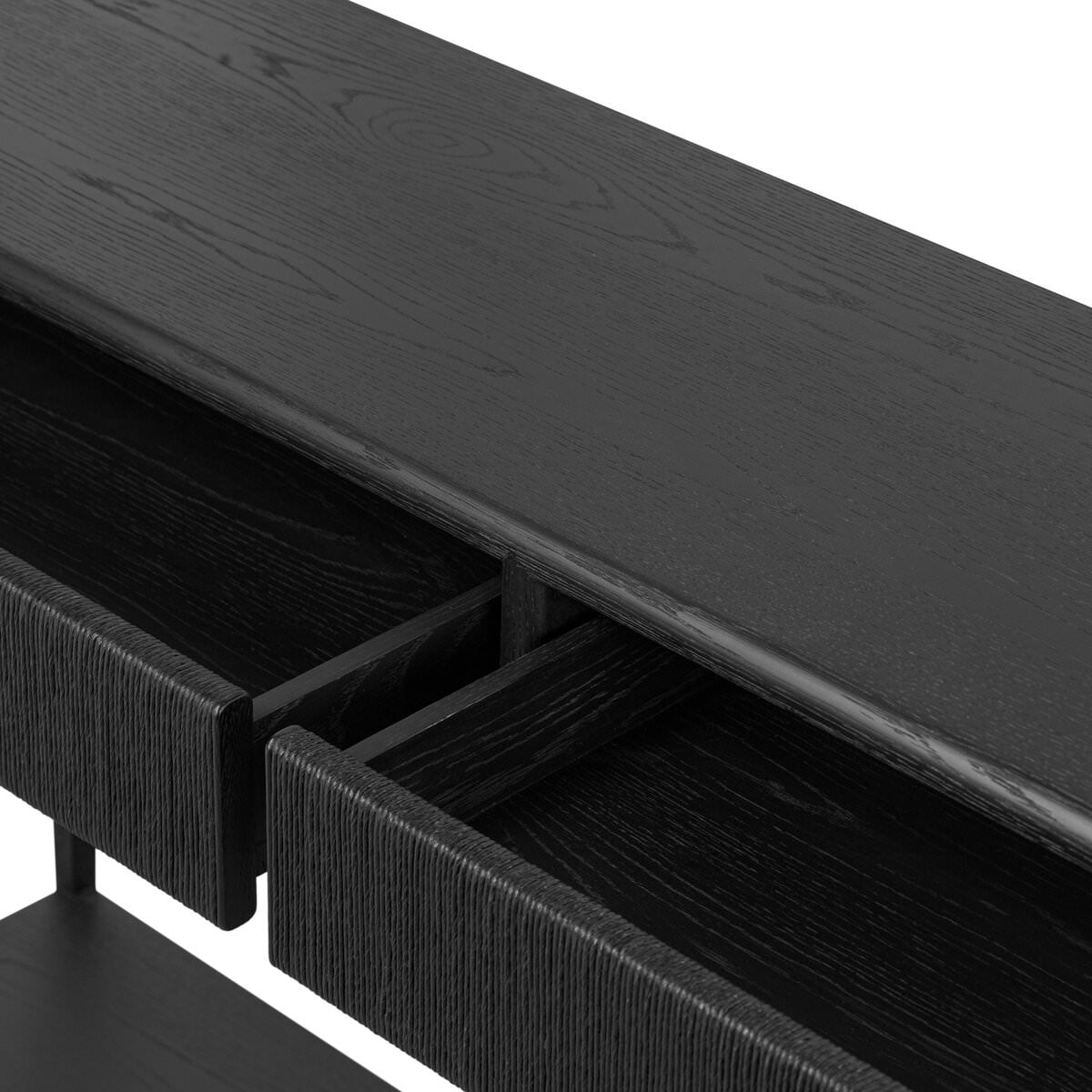 Console Rosenell à quatre mains 60 en chêne noir massif