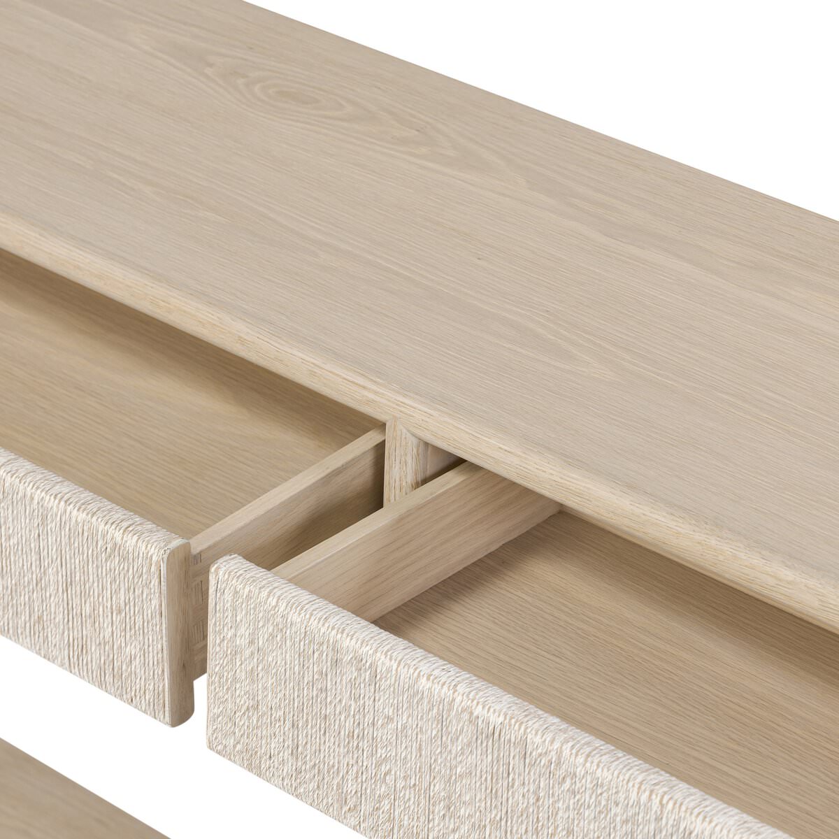 Console Rosenell à quatre mains 60 en chêne naturel massif
