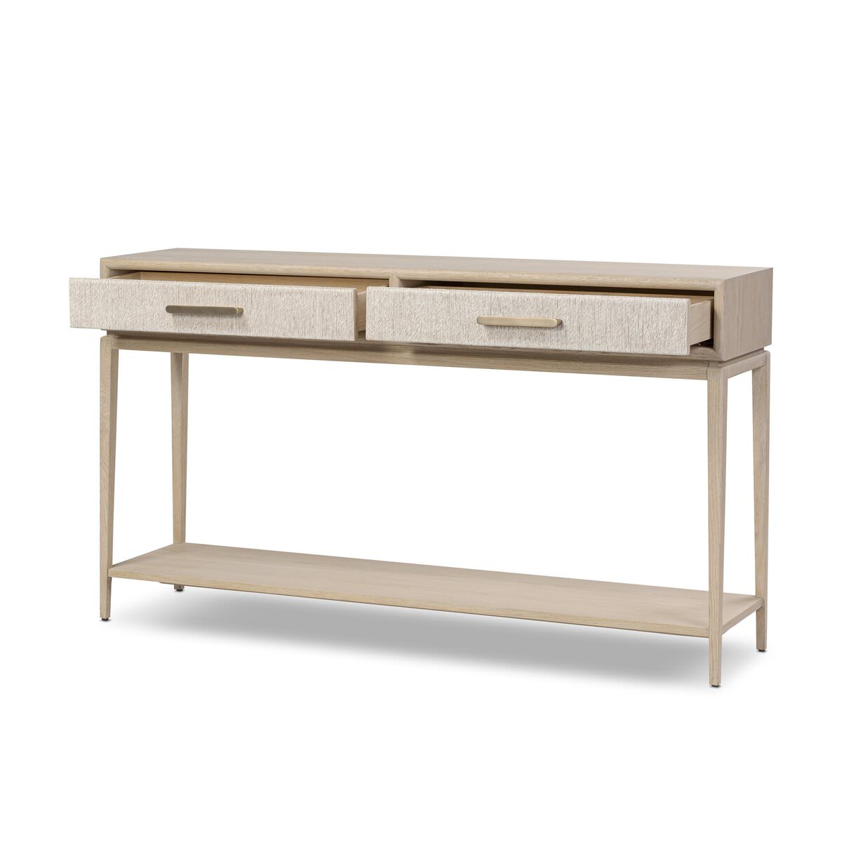 Console Rosenell à quatre mains 60 en chêne naturel massif