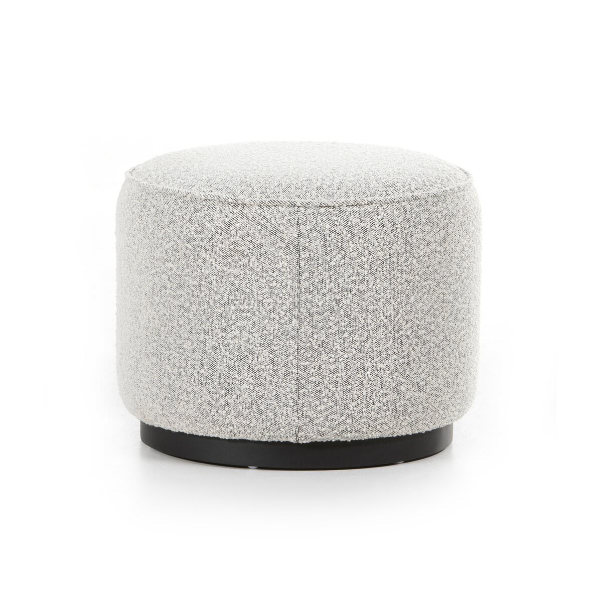 Pouf rond Sinclair à quatre mains en Knoll Domino