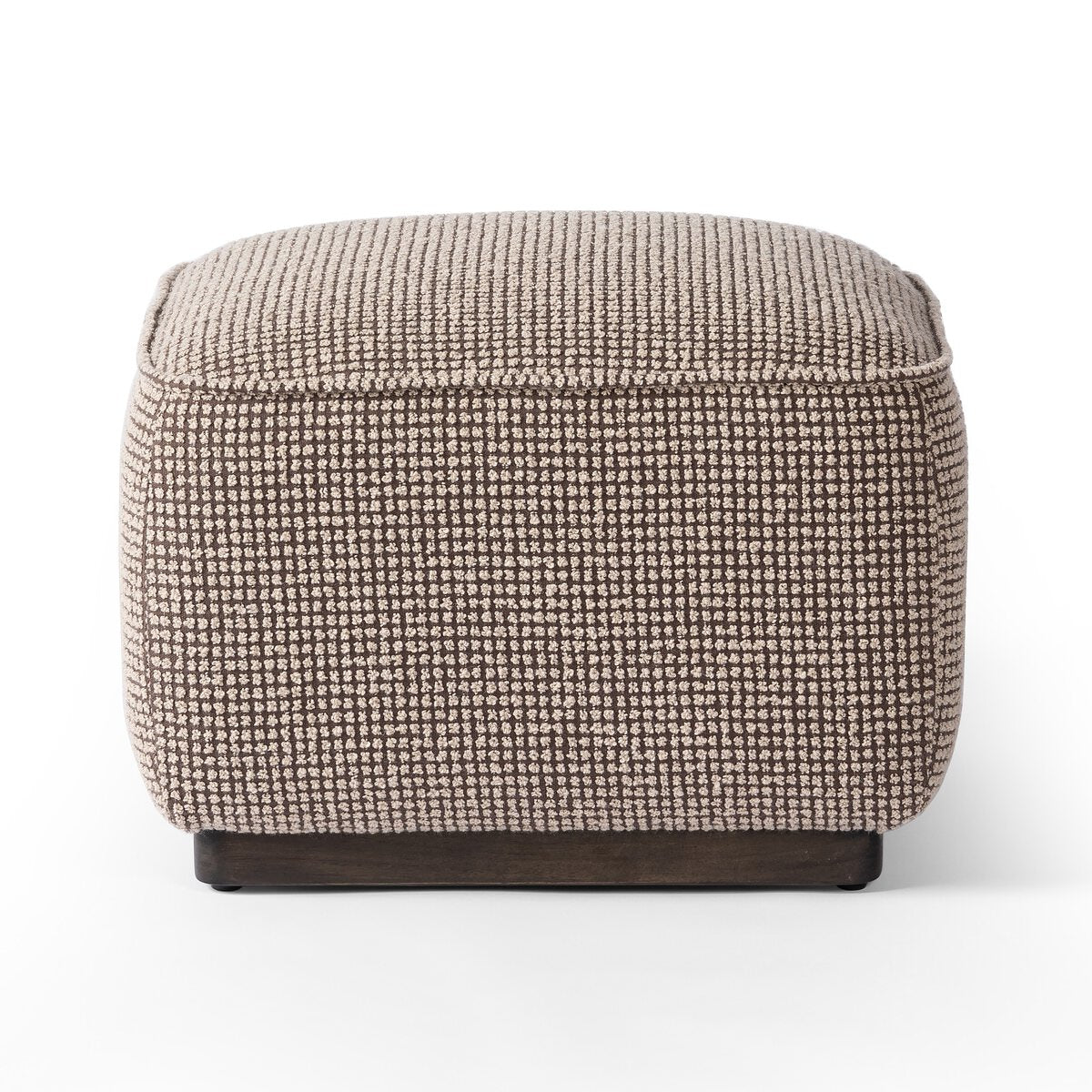 Pouf carré Sinclair Four Hands 21 en taupe Barrow