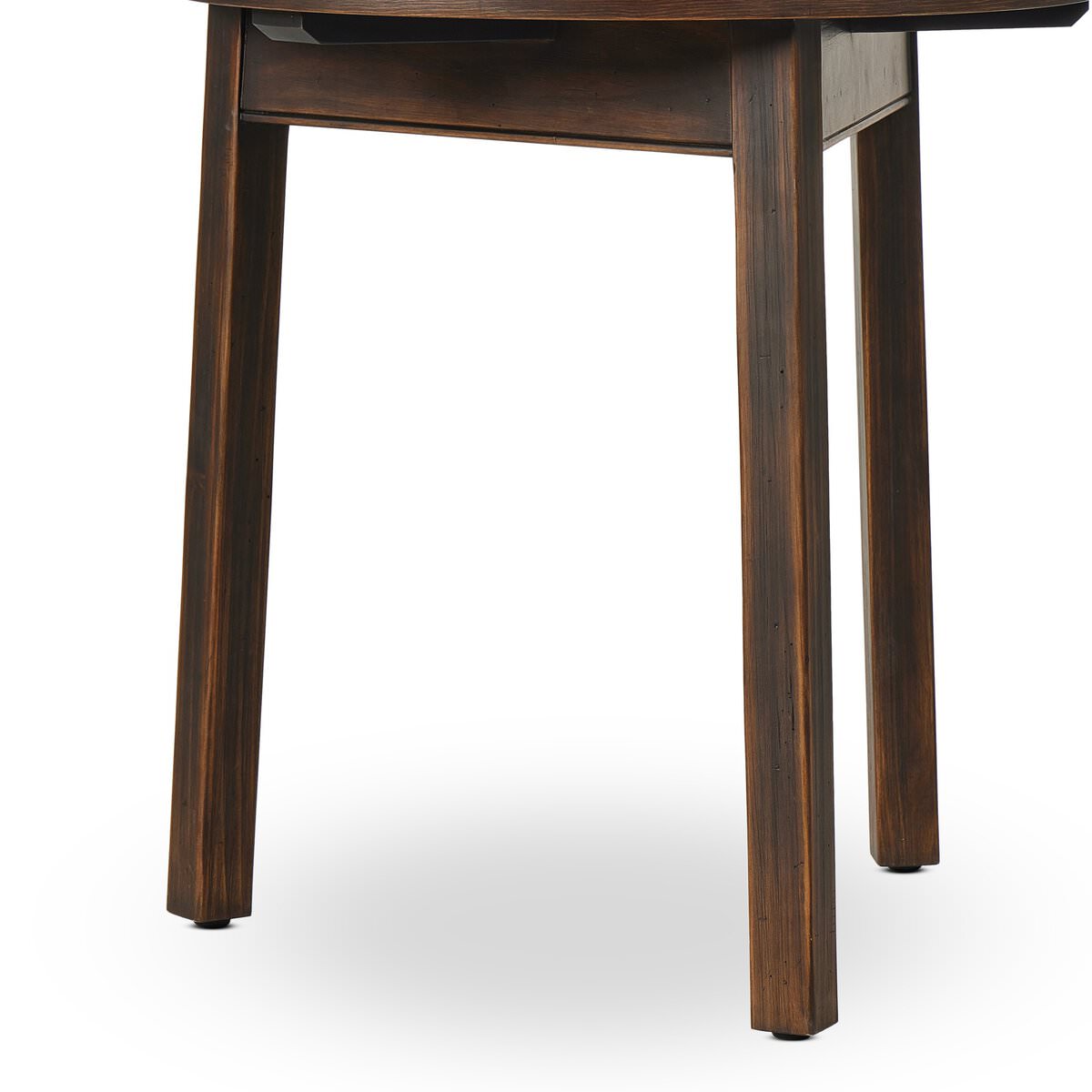 Table Pimms Four Hands en finition marron vieilli