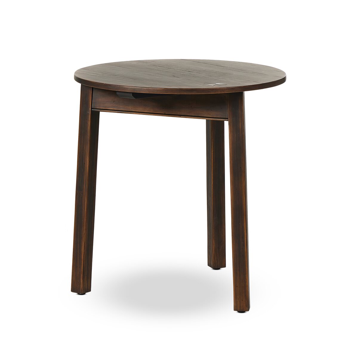 Table Pimms Four Hands en finition marron vieilli