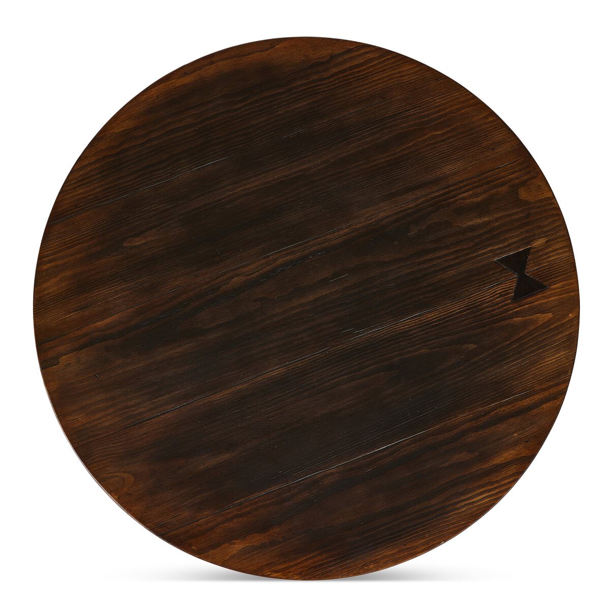 Table Pimms Four Hands en finition marron vieilli