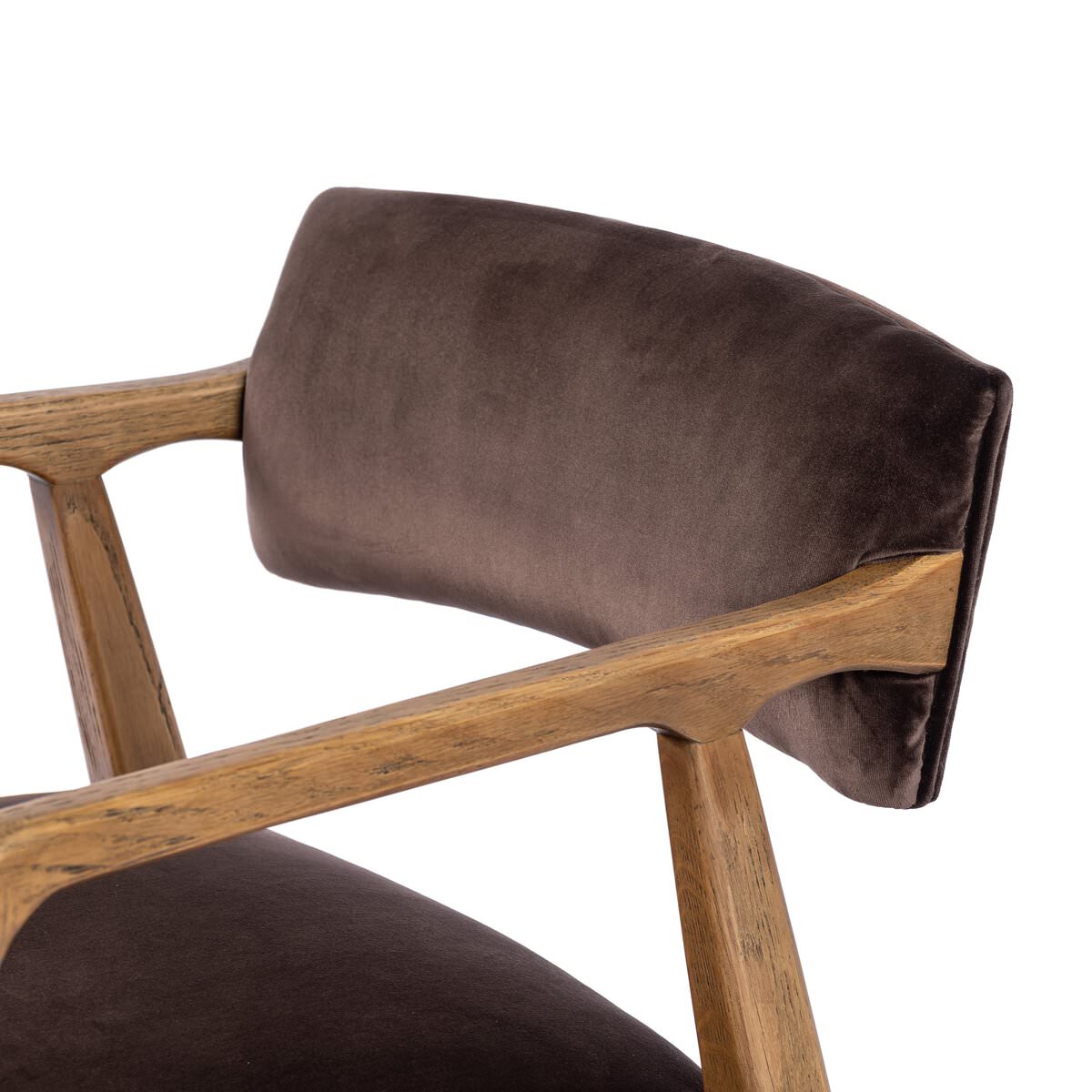 Fauteuil Tyler Four Hands en Surrey Cocoa
