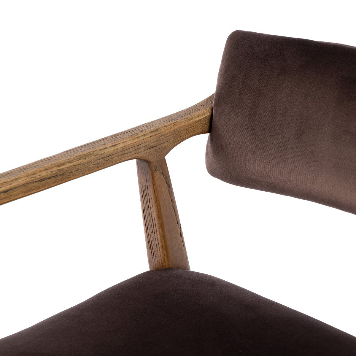 Fauteuil Tyler Four Hands en Surrey Cocoa