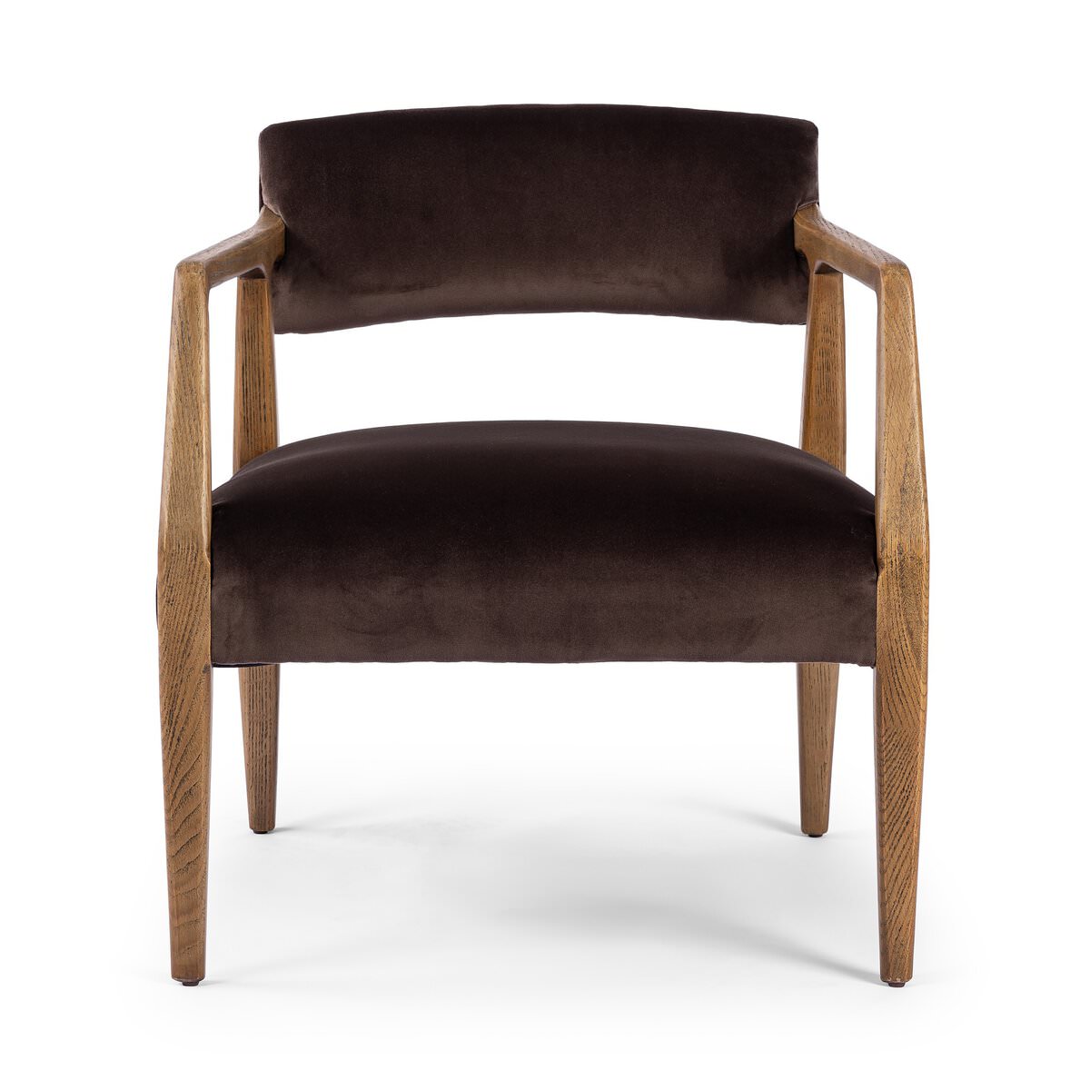 Fauteuil Tyler Four Hands en Surrey Cocoa