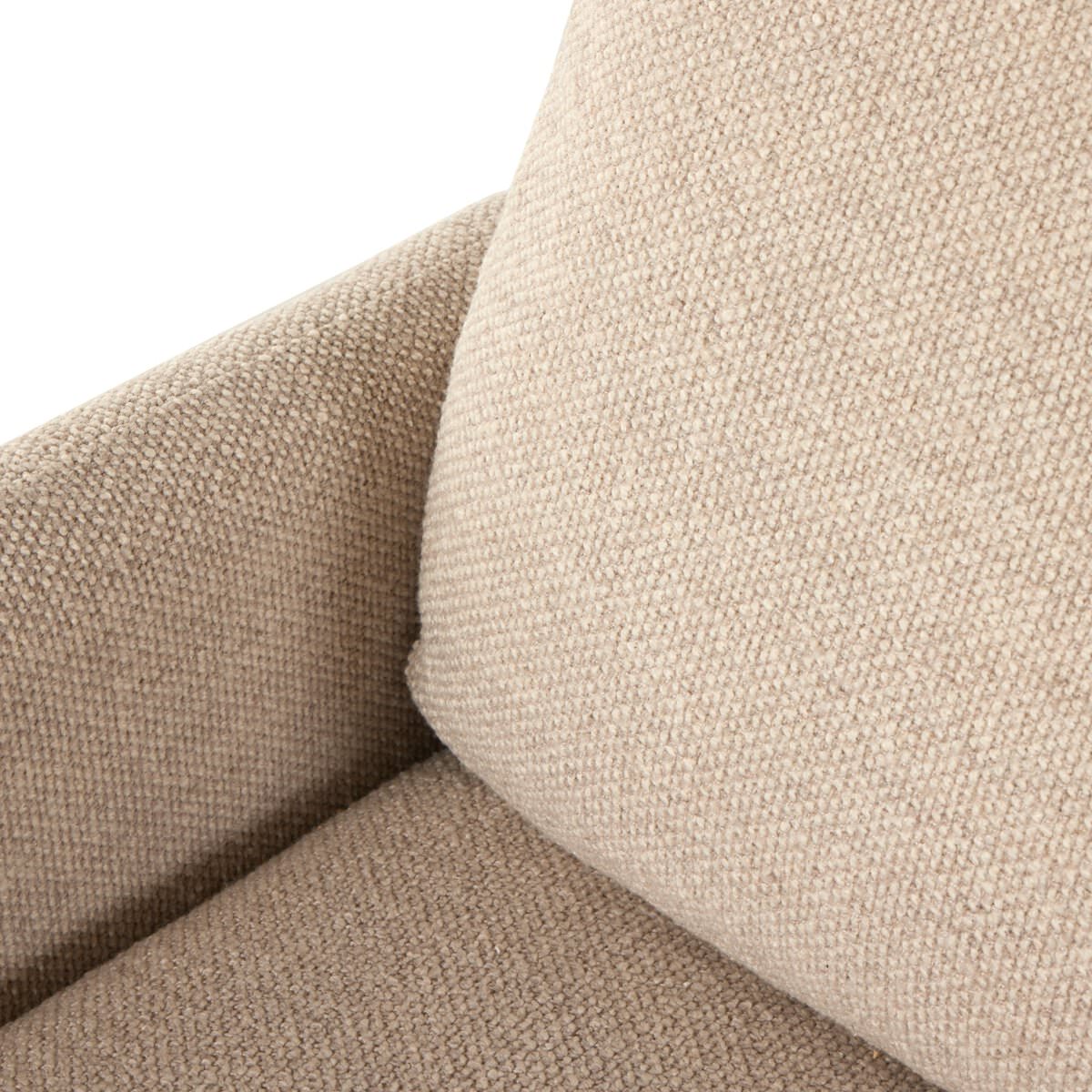Fauteuil inclinable Wallen à quatre mains en Nova Taupe