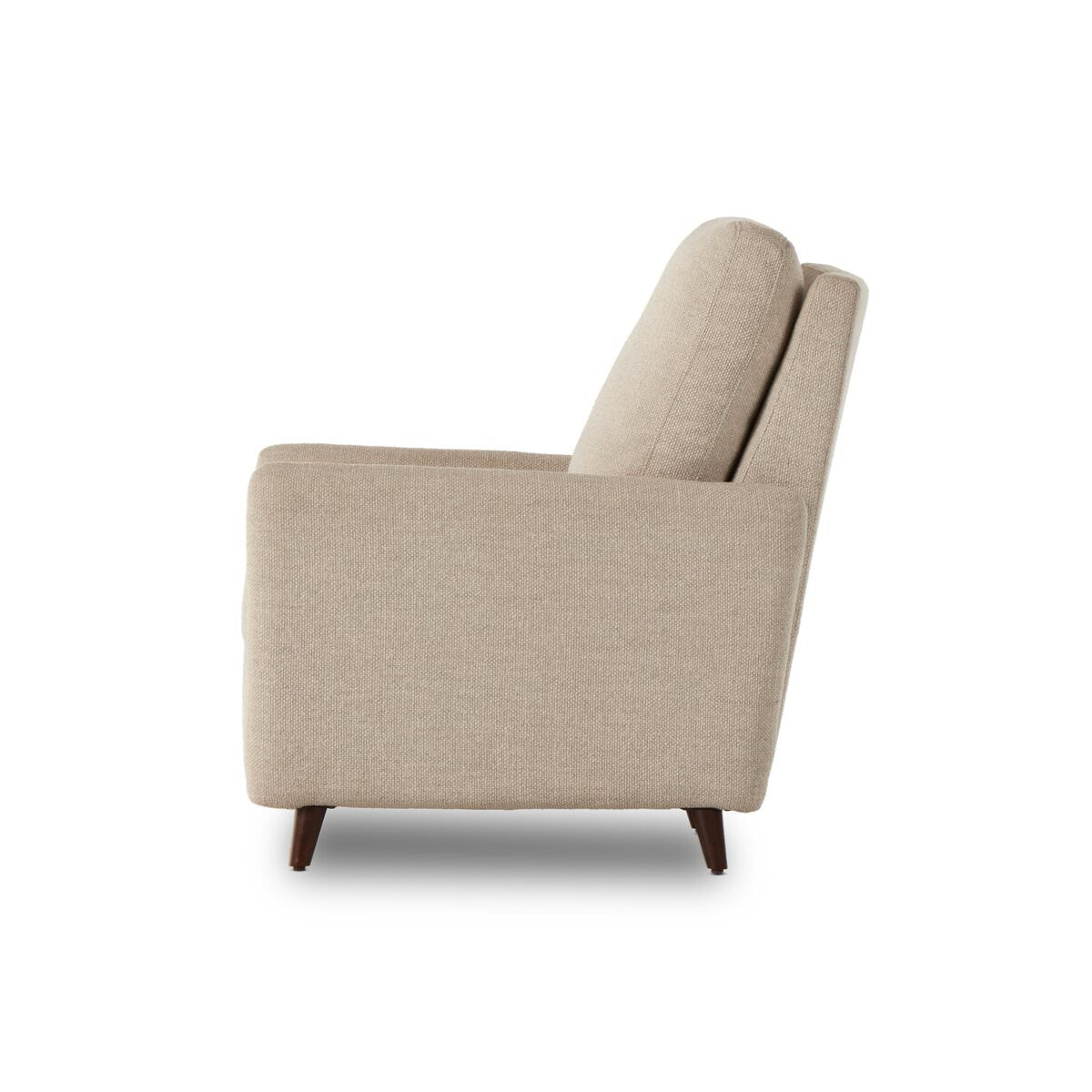Fauteuil inclinable Wallen à quatre mains en Nova Taupe