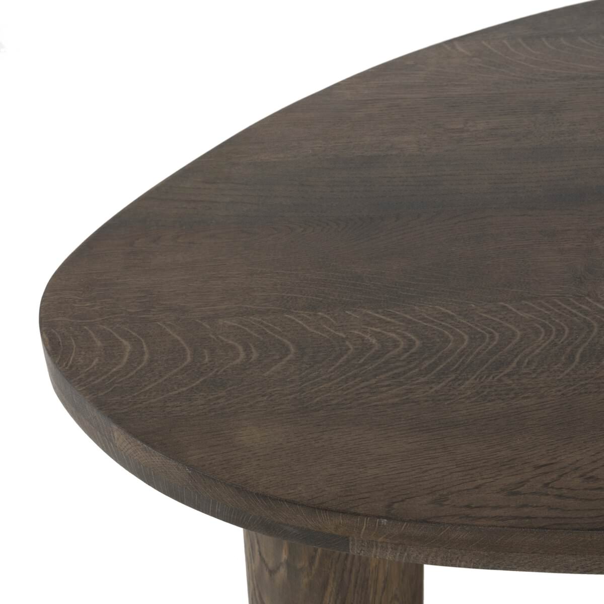 Ensemble de tables basses gigognes Four Hands Zion en chêne gris tabac