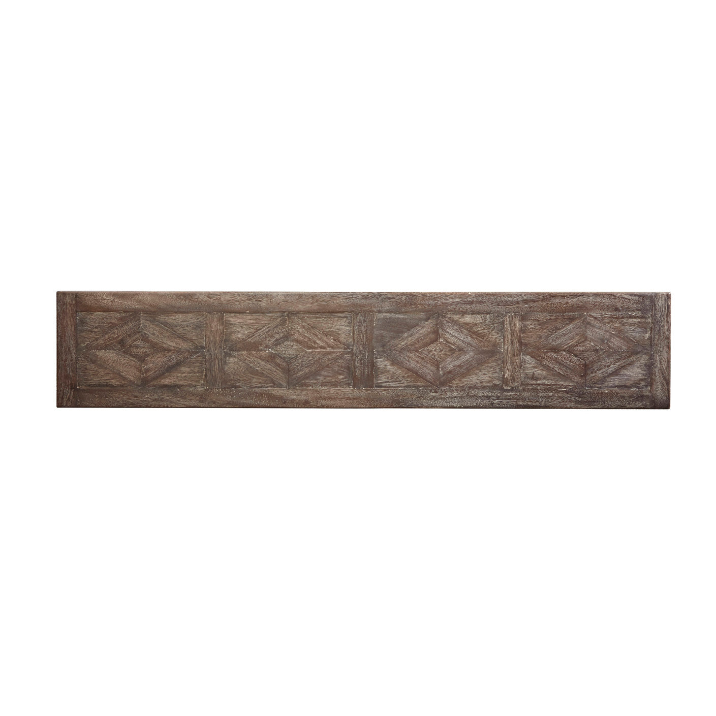 Console en acajou avec parquet Hawthorne
