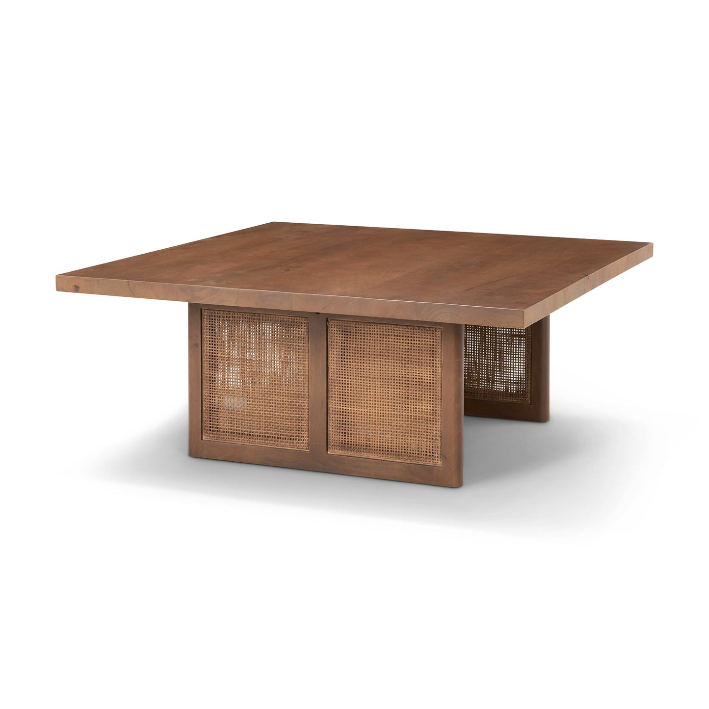 Table basse Georgia en finition délavée foncée