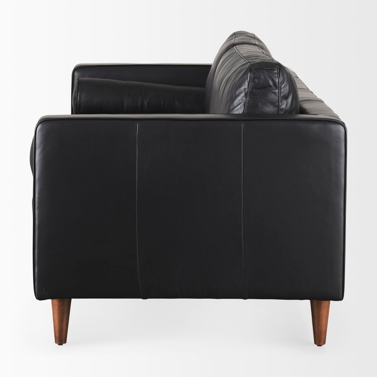 Canapé Arne en cuir noir