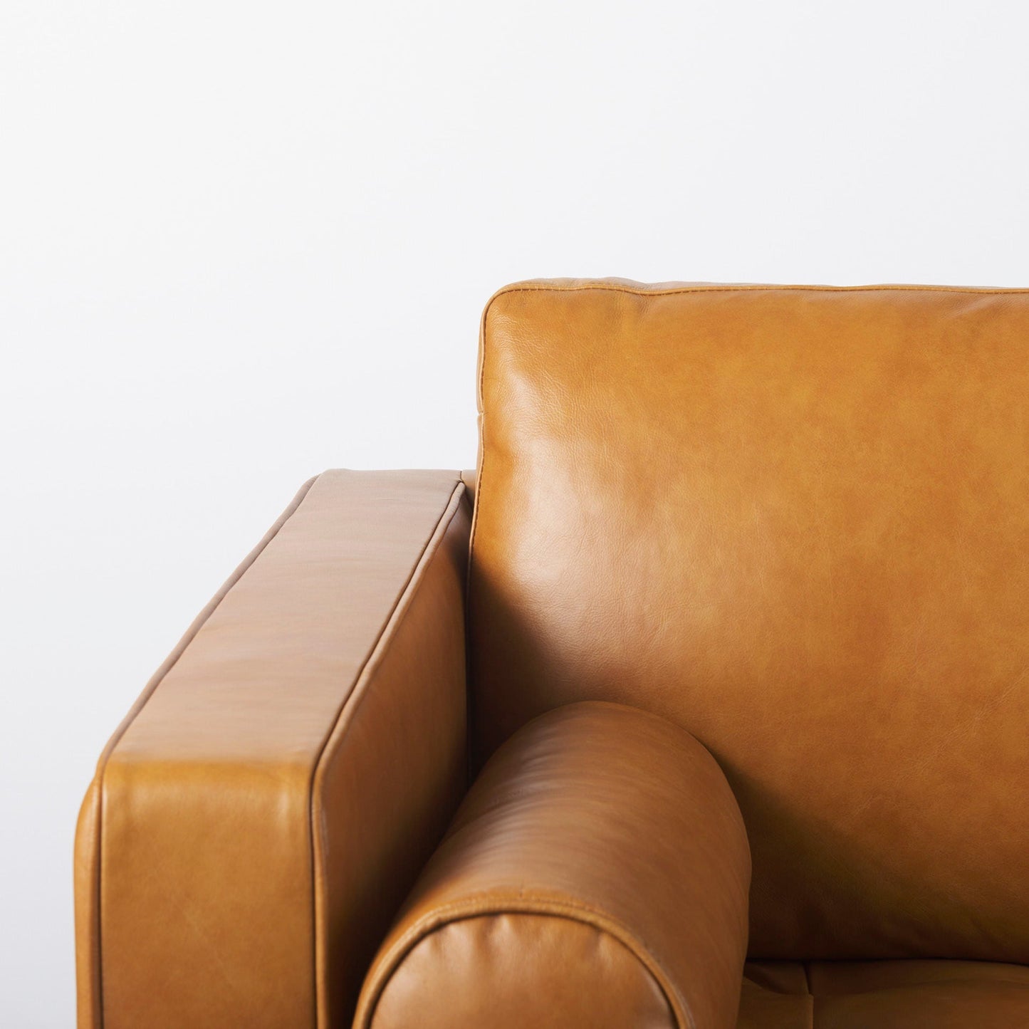 Canapé Arne en cuir beige