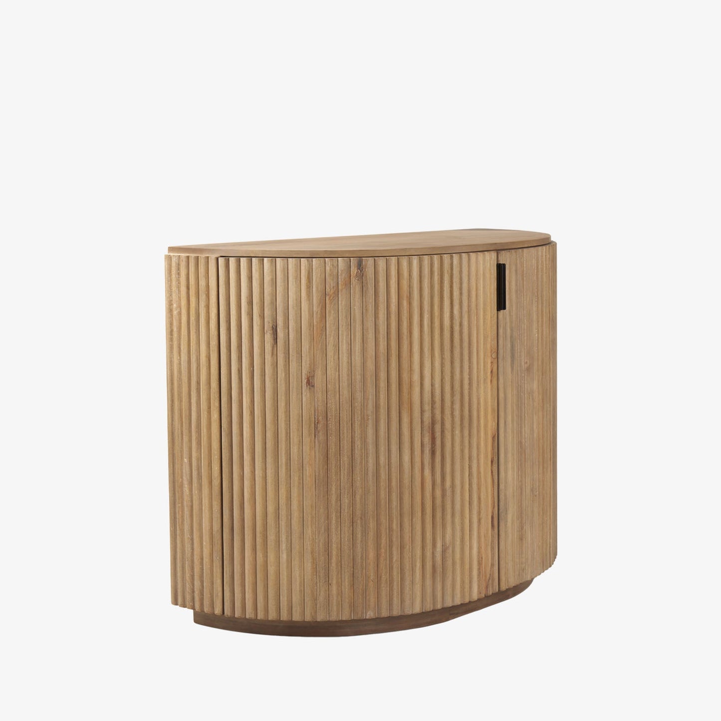 Armoire demi-lune Talia en cannes naturelles