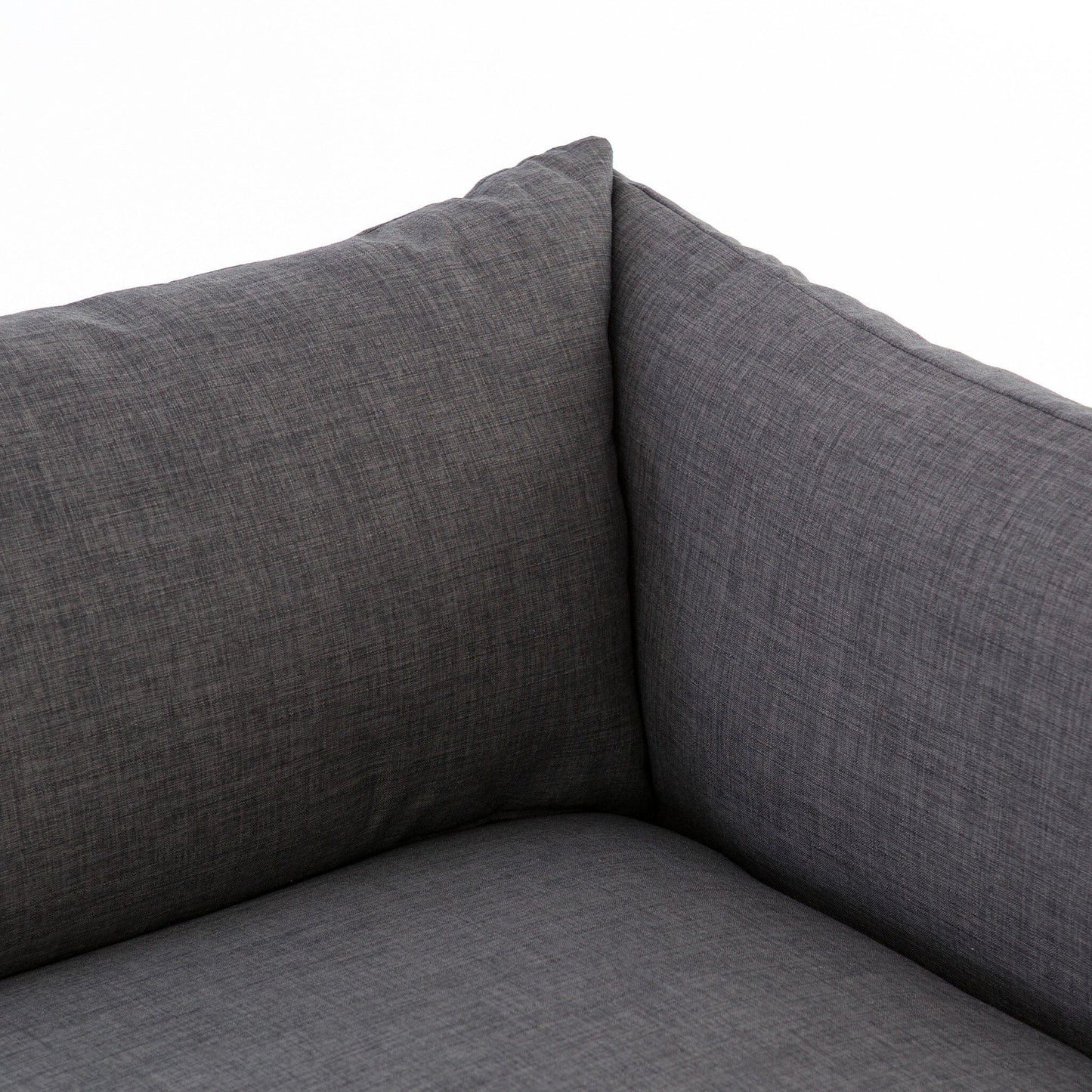 Canapé 3 pièces Westwood Four Hands avec pouf en anthracite Bennett