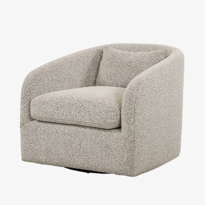 Chaise pivotante Topanga à quatre mains en Knoll Domino