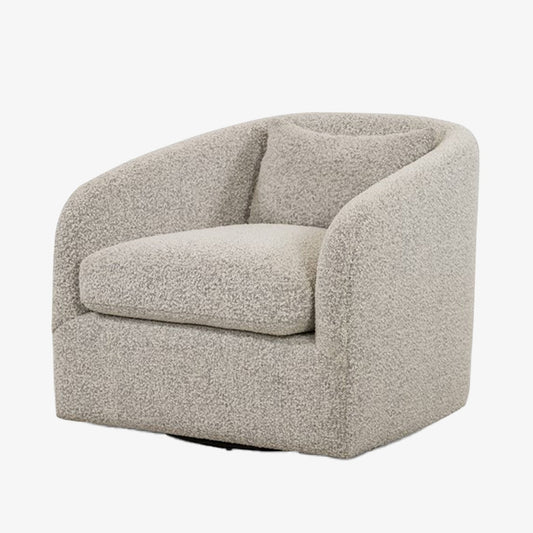 Chaise pivotante Topanga à quatre mains en Knoll Domino