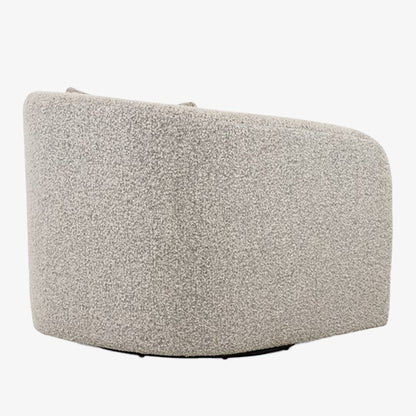 Chaise pivotante Topanga à quatre mains en Knoll Domino