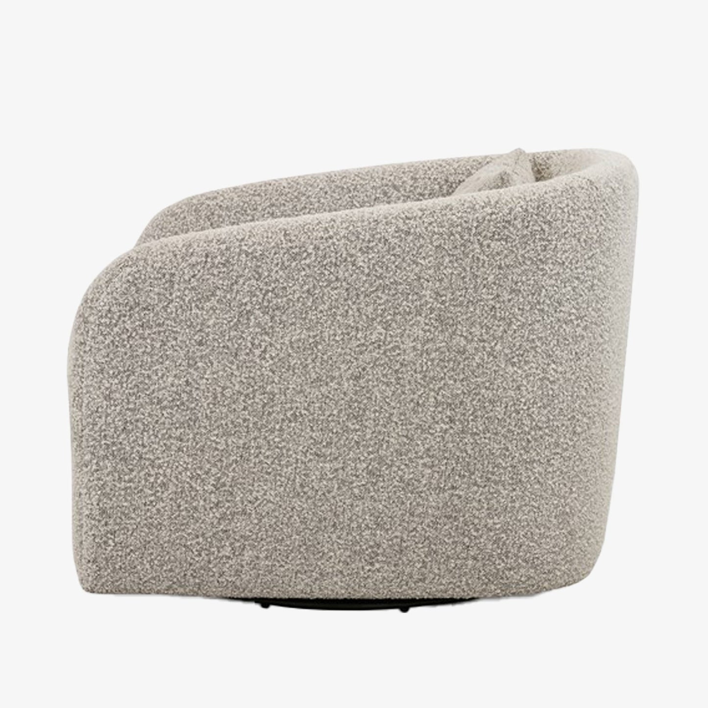 Chaise pivotante Topanga à quatre mains en Knoll Domino