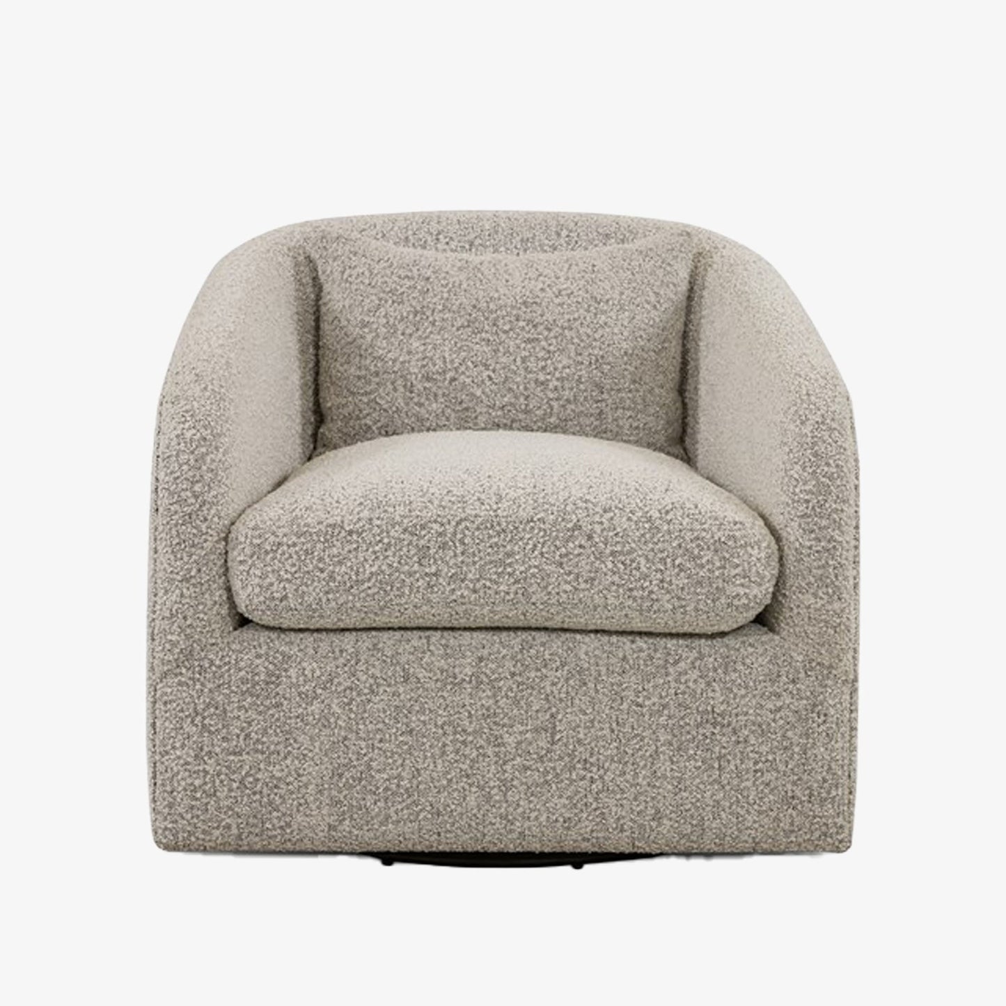 Chaise pivotante Topanga à quatre mains en Knoll Domino