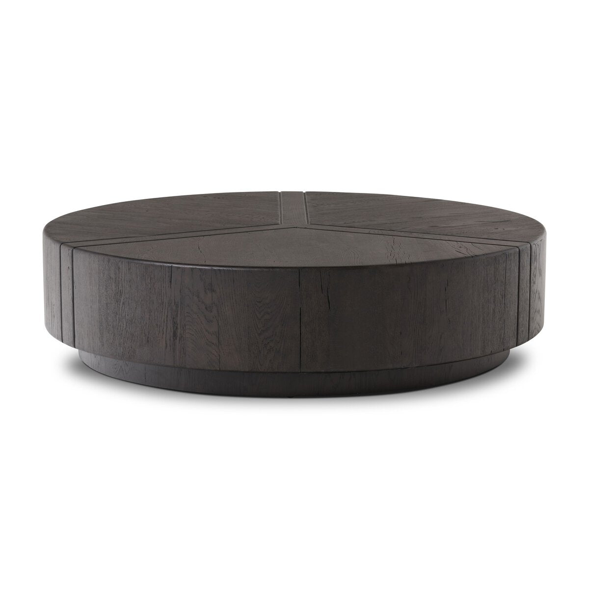 Table basse Four Hands Renan en chêne français récupéré expresso foncé