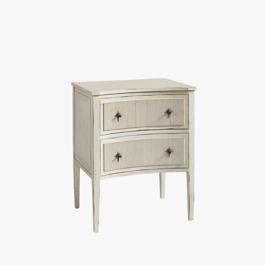 Table d'appoint Constellation en blanc