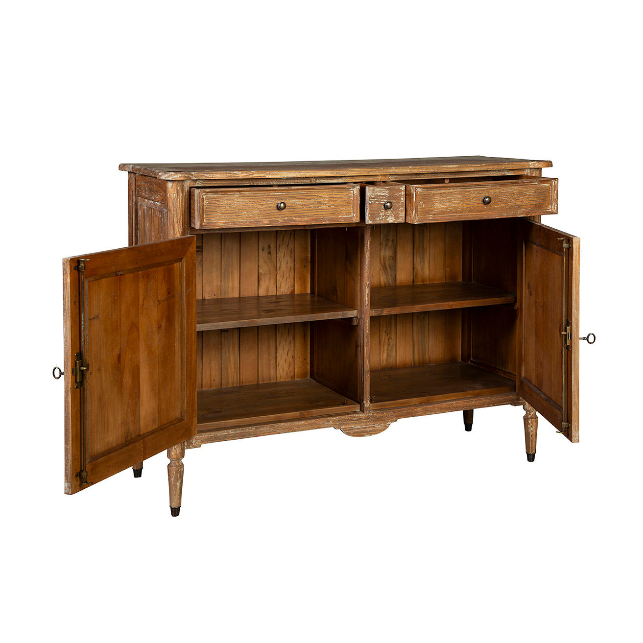 Armoire Mason en acajou récupéré