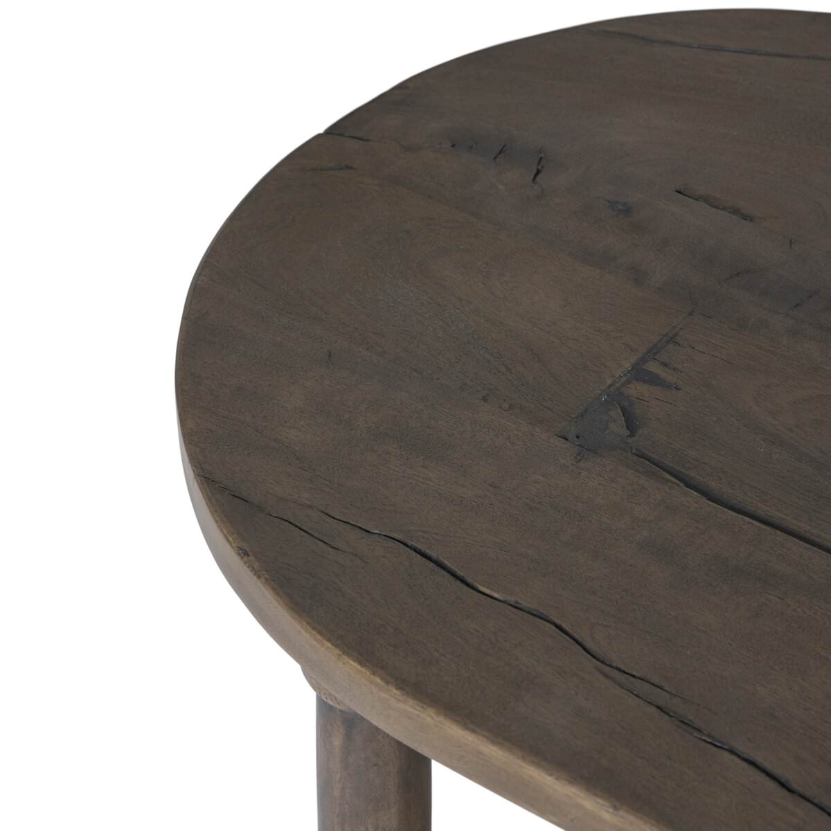 Table d'appoint Charnes Amber Lewis x Four Hands en blanchissement belge vieilli