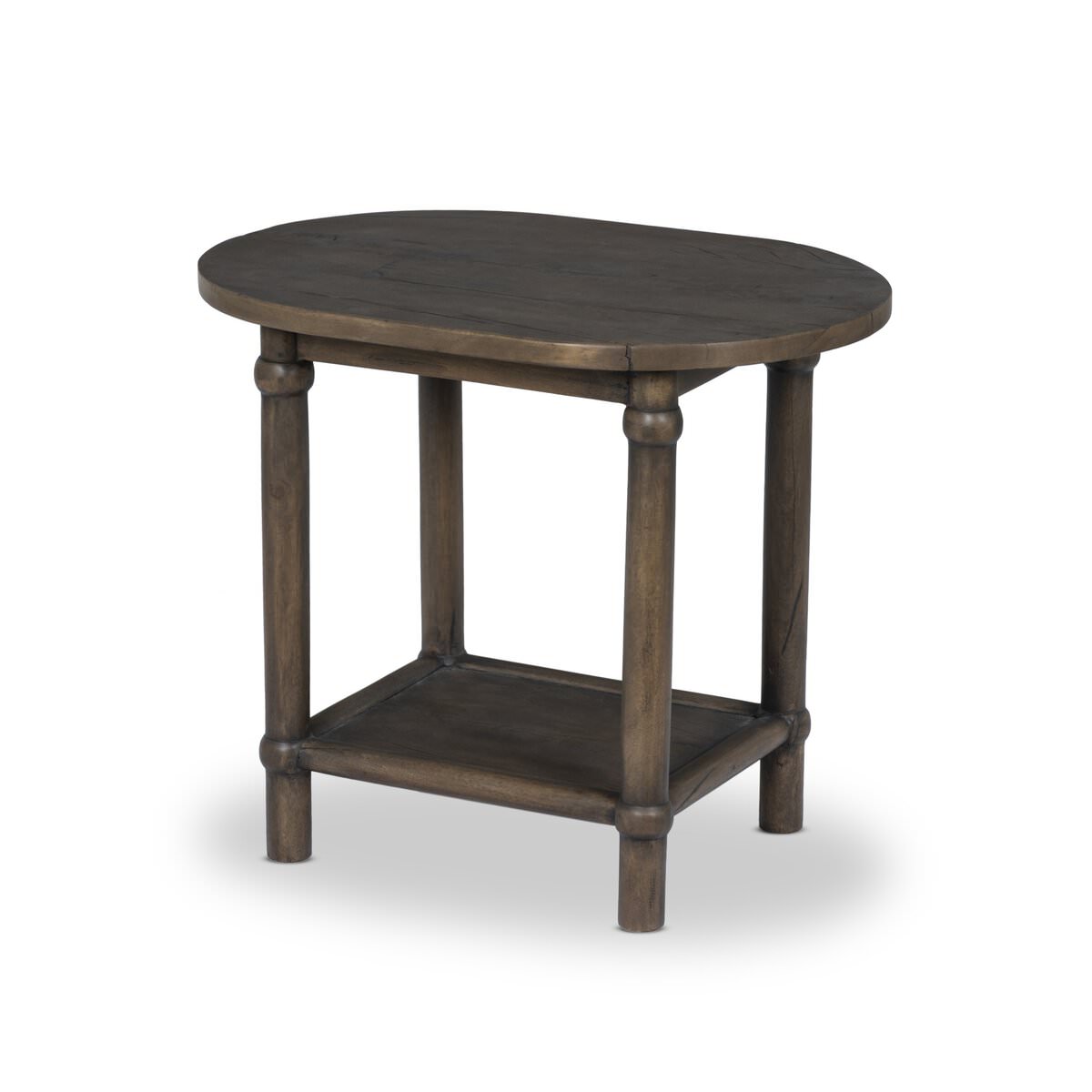 Table d'appoint Charnes Amber Lewis x Four Hands en blanchissement belge vieilli