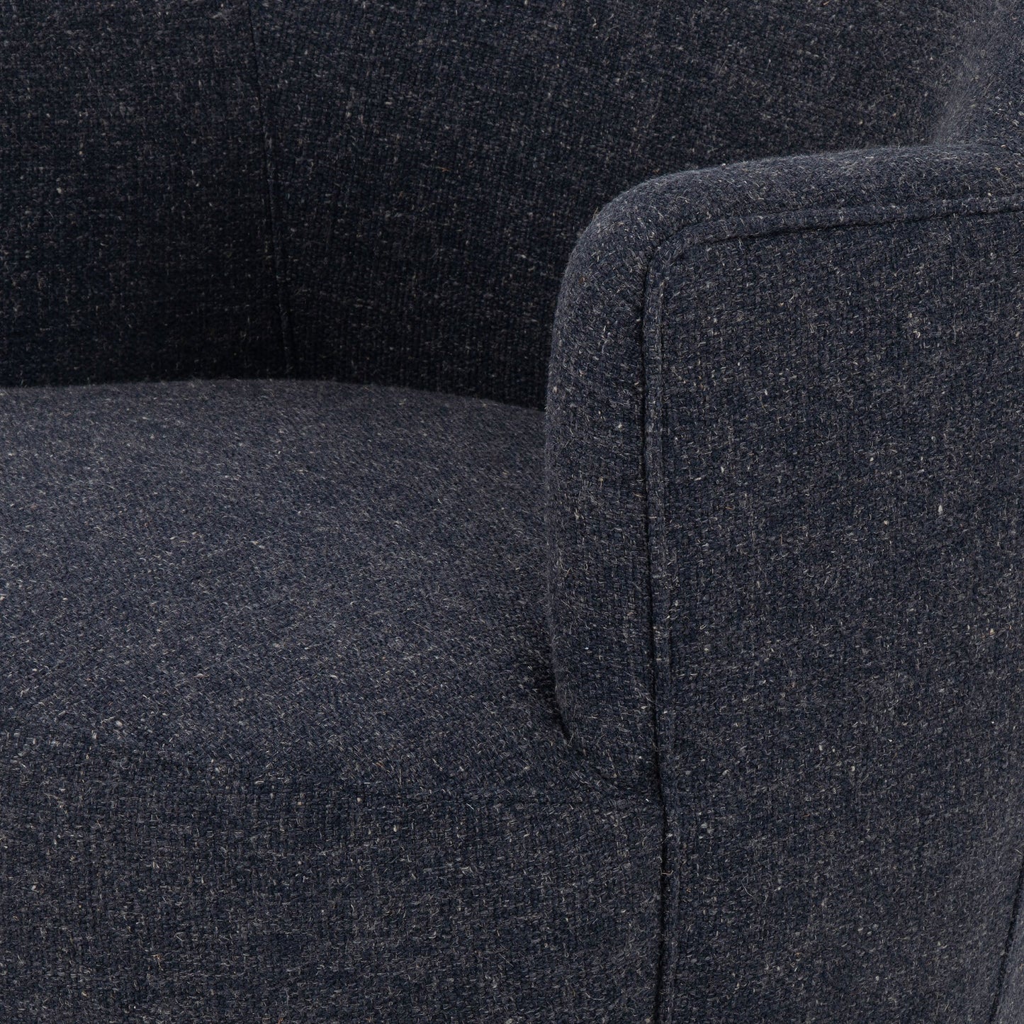 Chaise pivotante Four Hands Aurora en ardoise de la Tamise