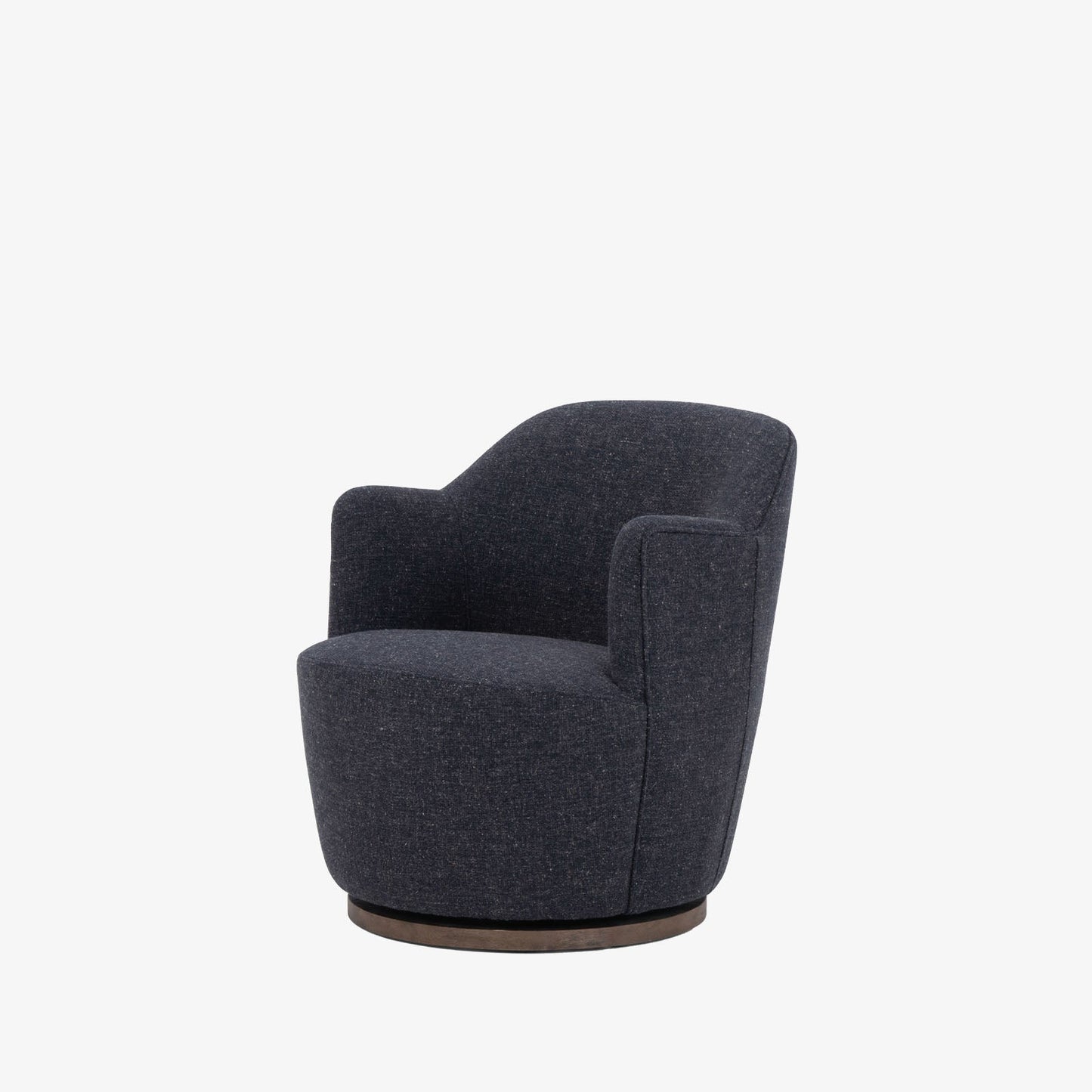 Chaise pivotante Four Hands Aurora en ardoise de la Tamise
