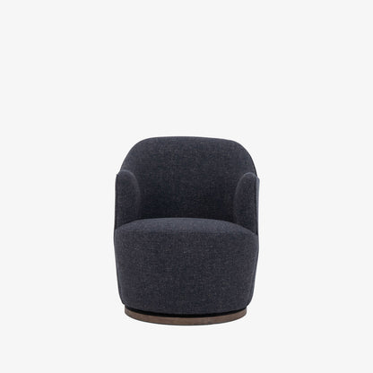 Chaise pivotante Four Hands Aurora en ardoise de la Tamise