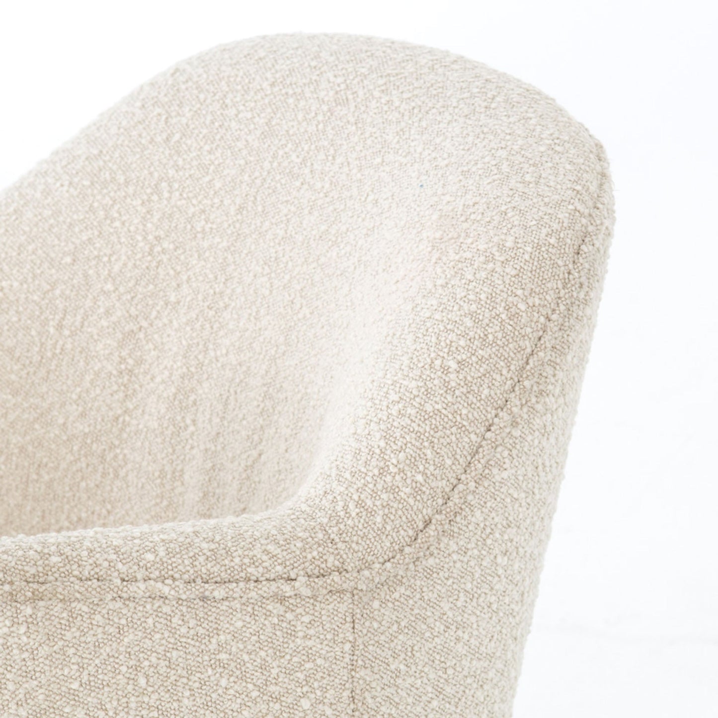 Chaise pivotante Four Hands Aurora en Knoll Natural