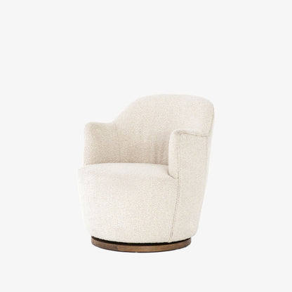 Chaise pivotante Four Hands Aurora en Knoll Natural