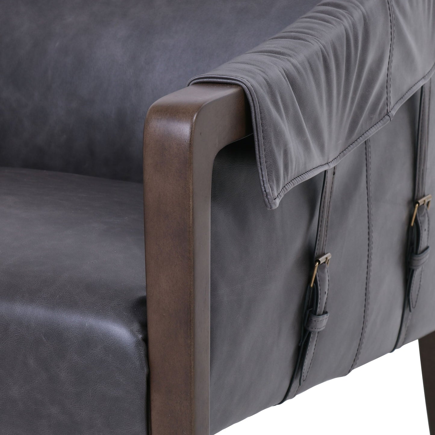 Chaise Bauer Four Hands en ébène Chaps